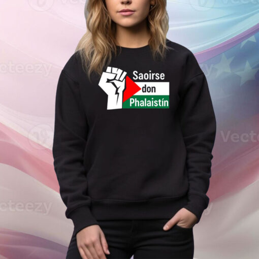 Saoirse Don Phalaistín Hoodie Tee Shirts