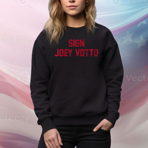 Sign Joey Votto Hoodie Shirt