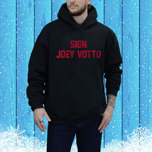 Sign Joey Votto Hoodie Shirt