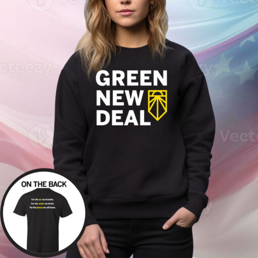 Sunrise Movement Good Job Livable Future Green New Deal Hoodie TShirts