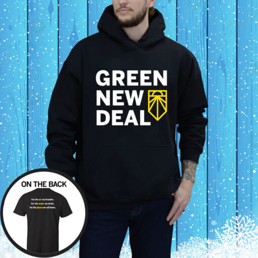 Sunrise Movement Good Job Livable Future Green New Deal Hoodie Shirt