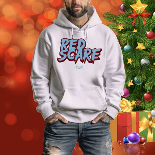 Tbt Red Scare Scratch Hoodie Shirt