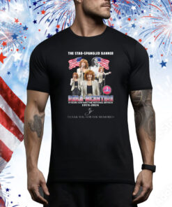 The Star-Spangled Banner Reba Mcentire 50 Years Ago Sang The National Anthem 1974 – 2024 Hoodie Shirts