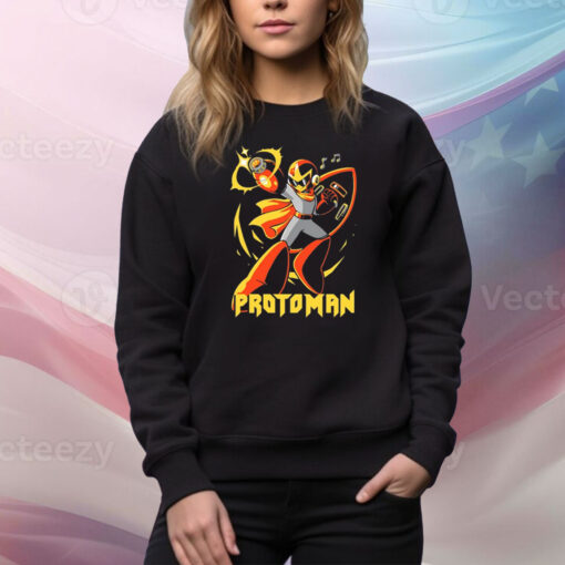 Theyetee Heavy Metal Proto Man Hoodie TShirts