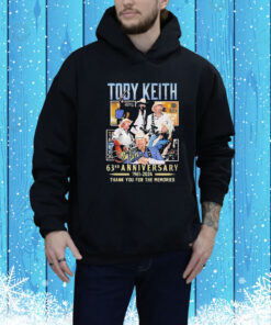 Toby Keith 63rd Anniversary 1961-2024 Thank You For The Memories TShirts