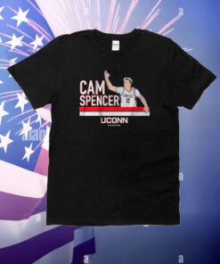 UConn Basketball: Cam Spencer Signature Pose T-Shirt