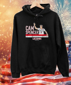 UConn Basketball: Cam Spencer Signature Pose T-Shirts
