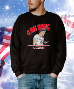 UConn Basketball: Donovan Clingan Cling Kong Tee Shirts