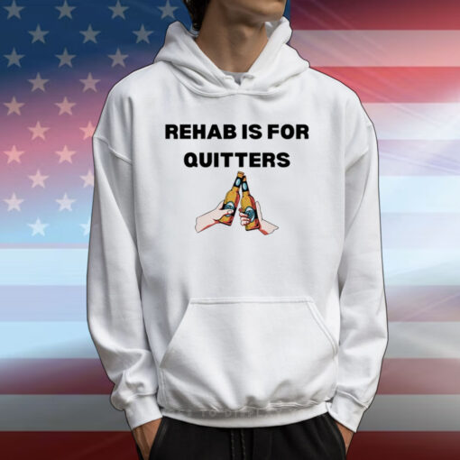 Unethical Threads Rehab Is For Quitters Drinking Hoodie Shirts