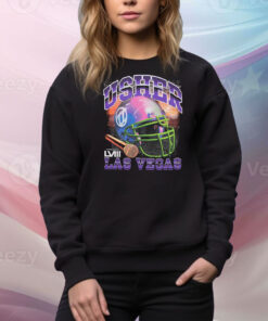 Usher Super Bowl Lviii Collection Mitchell Ness Event Night Hoodie TShirts