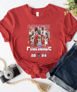 2024 Mens Basketball Tournament Champions Nc State Wolfpack Shirt