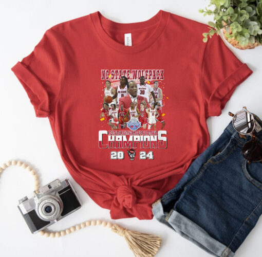 2024 Mens Basketball Tournament Champions Nc State Wolfpack Shirt