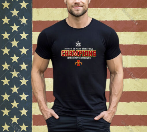 2024 Big 12 Men’s Basketball Tournament Champions Iowa State Cyclones Shirt