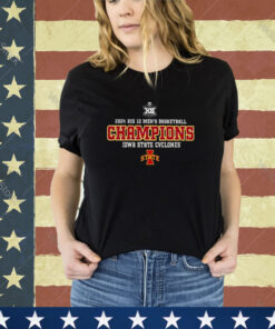 2024 Big 12 Men’s Basketball Tournament Champions Iowa State Cyclones Shirt