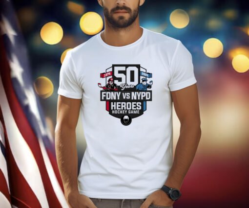 50th Heroes Hockey Game T-Shirt