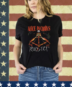 Alice in Chains Rooster Black Shirts