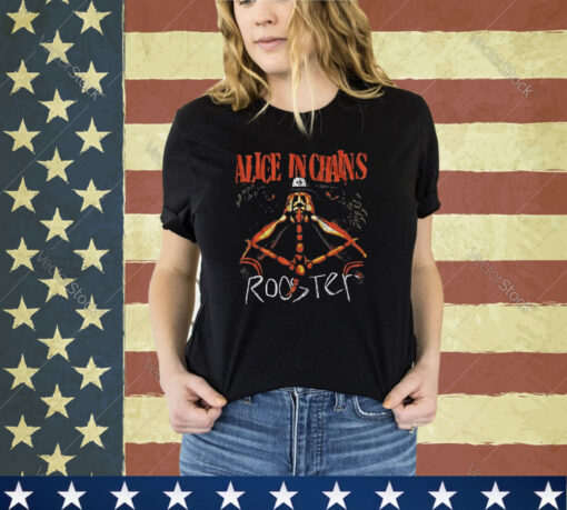 Alice in Chains Rooster Black Shirts