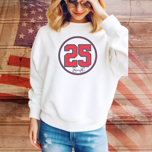 Andruw Jones: Number Circle Hoodie TShirts