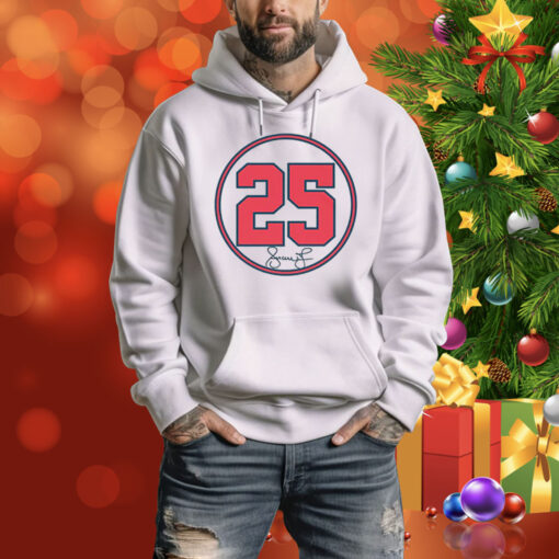 Andruw Jones: Number Circle Hoodie Shirt