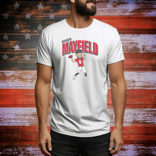 Baker Mayfield: Caricature Hoodie Shirts