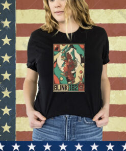 Blink-182 Event Poster Tour Brisbane Australia February 21, 2024 Shirt