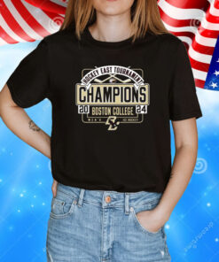 Boston College Eagles Unisex 2024 Hockey East Men’s Tournament Champions T-Shirt