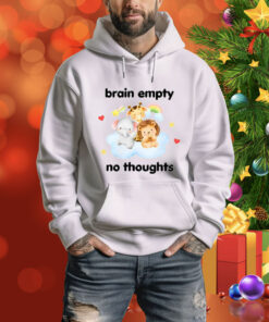 Brain Empty No Thoughts t-shirt