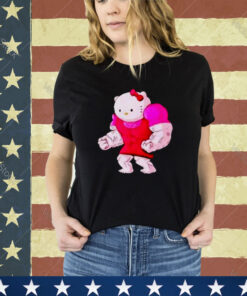 Buff hello kitty gym shirt