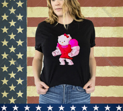 Buff hello kitty gym shirt