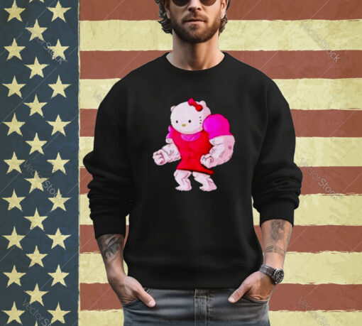 Buff hello kitty gym shirt