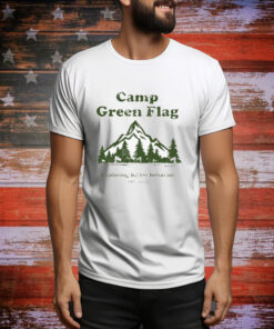 Camp Green Flag Exploring Better Behavior Est 2023 t-shirt