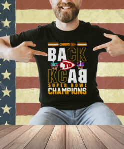 Chiefs Kingdom back to back Super Bowl Champions shirt