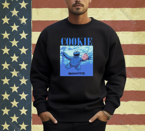 Cookie Monster Never Cookie T-shirt