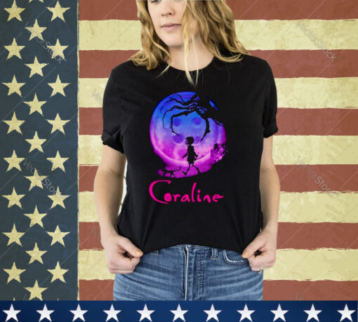 Coraline full moon movie T-shirt