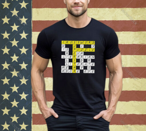 Crossword Puzzle Superstar Shirt