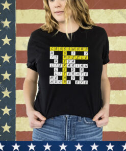 Crossword Puzzle Superstar Shirt