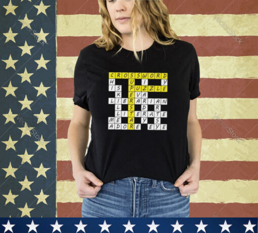 Crossword Puzzle Superstar Shirt