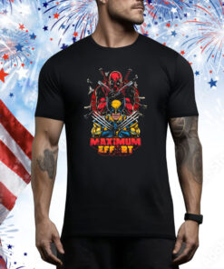 Deadpool and Wolverine Maximum Effort Friends t-shirt