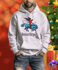 Denver Airport Marlboro Hoodie Shirt
