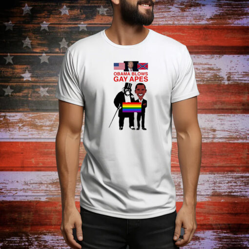 Donald Trump Obama Blows Gay Apes New Hoodie Shirts