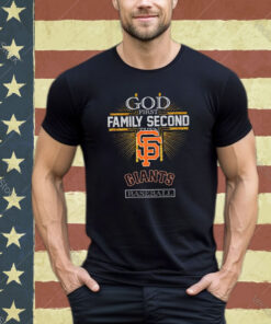 God First Family Second Then Giants Basketball Shirt