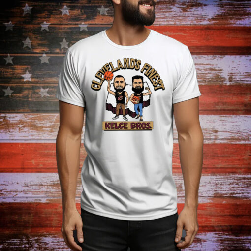 Homage X Center Court Cleveland's Finest Kelce Bros Hoodie Shirts