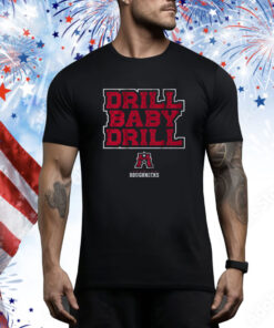 Houston Roughnecks UFL: Drill Baby Drill Hoodie Tee Shirts