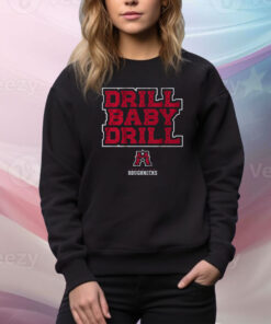 Houston Roughnecks UFL: Drill Baby Drill Hoodie Shirts
