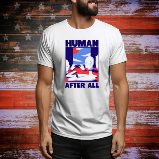 Human After All - Premium Box-Fit Hoodie Shirts