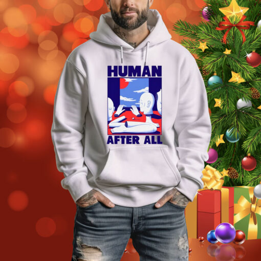 Human After All - Premium Box-Fit Hoodie Shirt