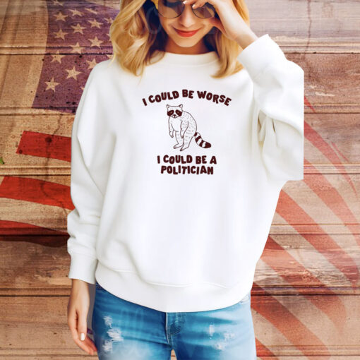 I Could Be Worse I Could Be A Politician Hoodie TShirts