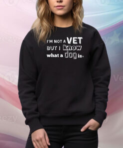 I'm Not A Vet But I Know What A Dog Is Hoodie Shirts