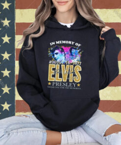 In Memories Of Elvis King Of Rock And Roll T-Shirt