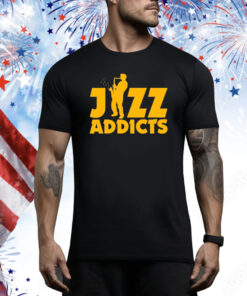 Jazz Addicts With Saxophone Hoodie TShirts